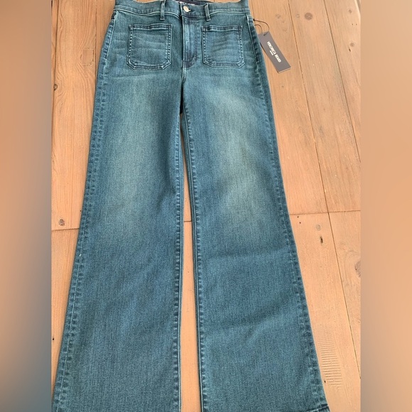 CURRENT SEASON VERONICA BEARD Women's Crosbie High-Rise Wide-Leg Jeans NWT - Picture 6 of 10